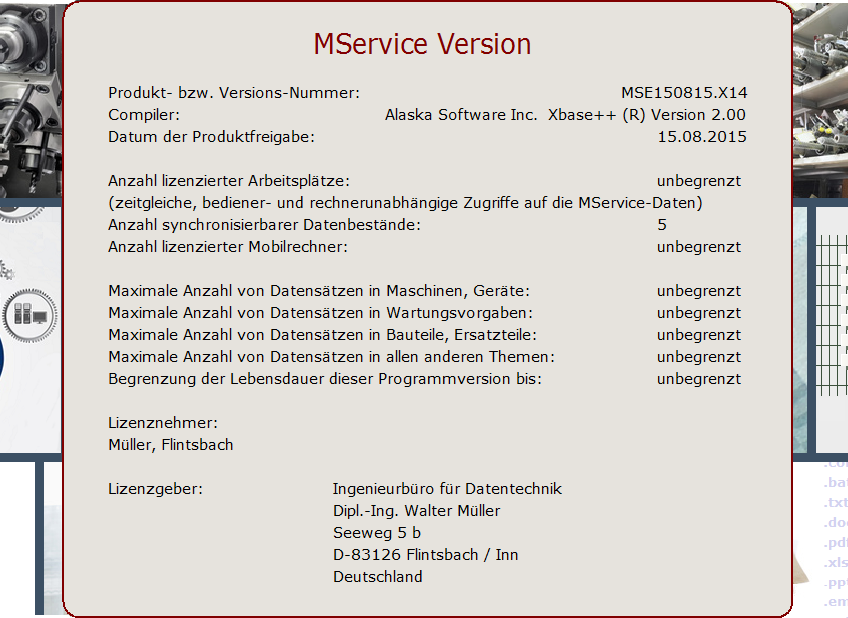 MService Version